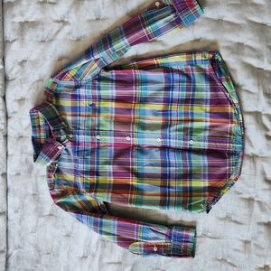 Ralph Lauren Plaid Top